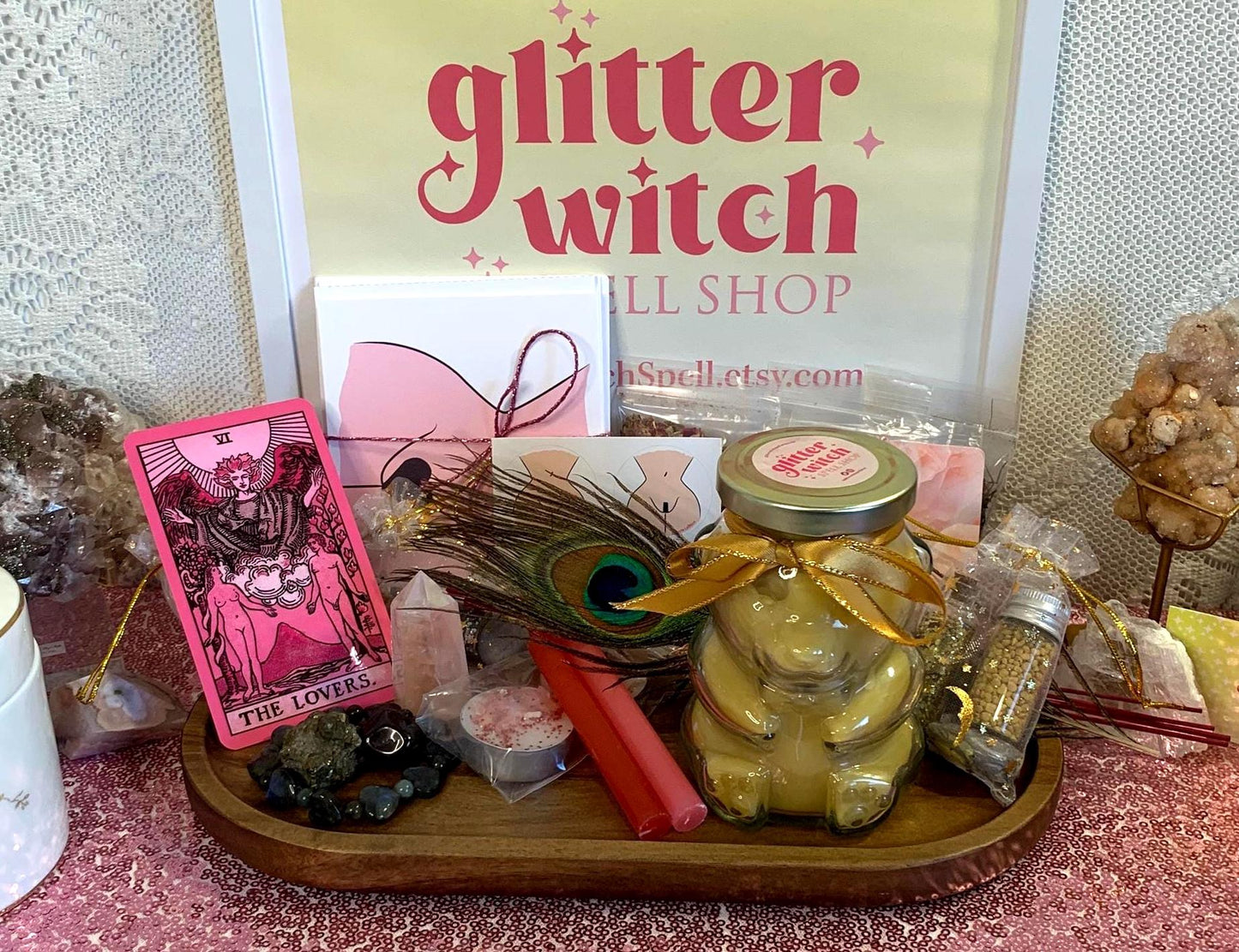 Glitter Witch Main Character Spell Scoop