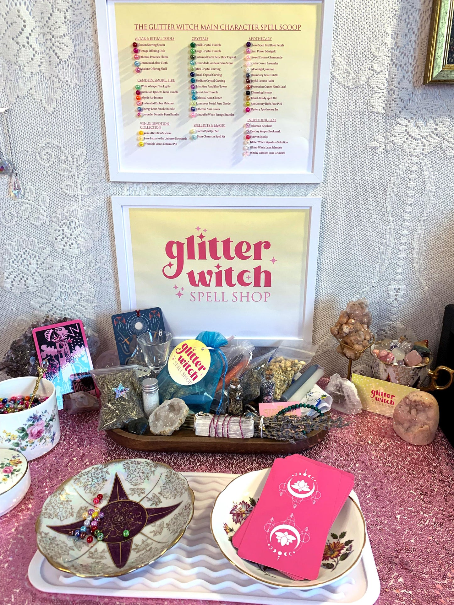 Glitter Witch Main Character Spell Scoop