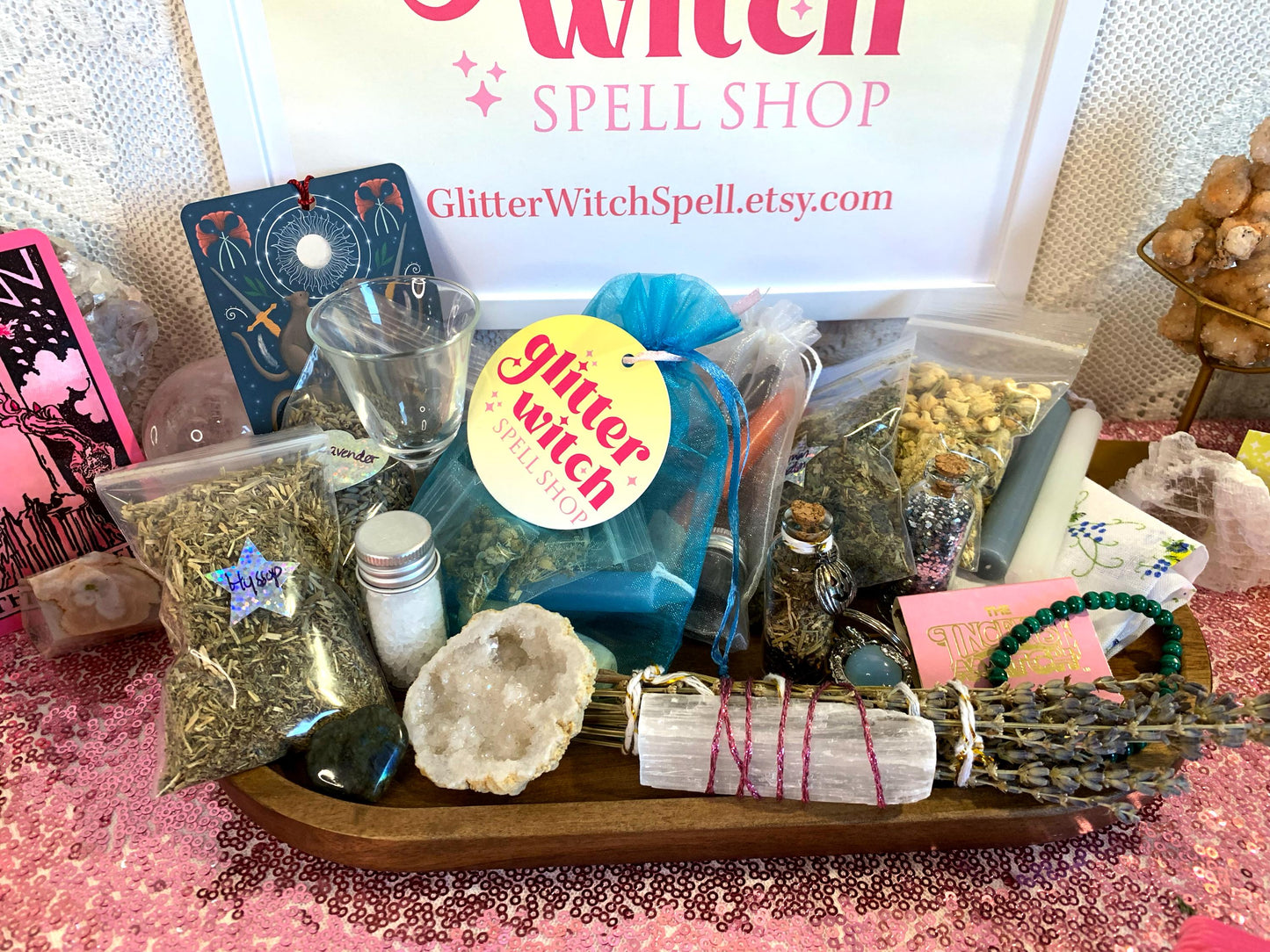 Glitter Witch Main Character Spell Scoop