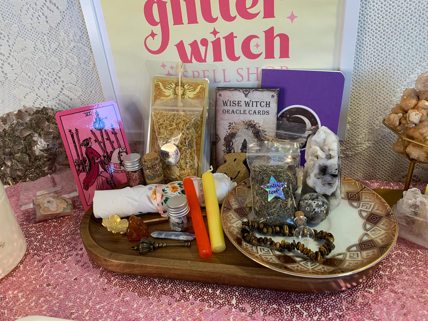 Glitter Witch Main Character Spell Scoop
