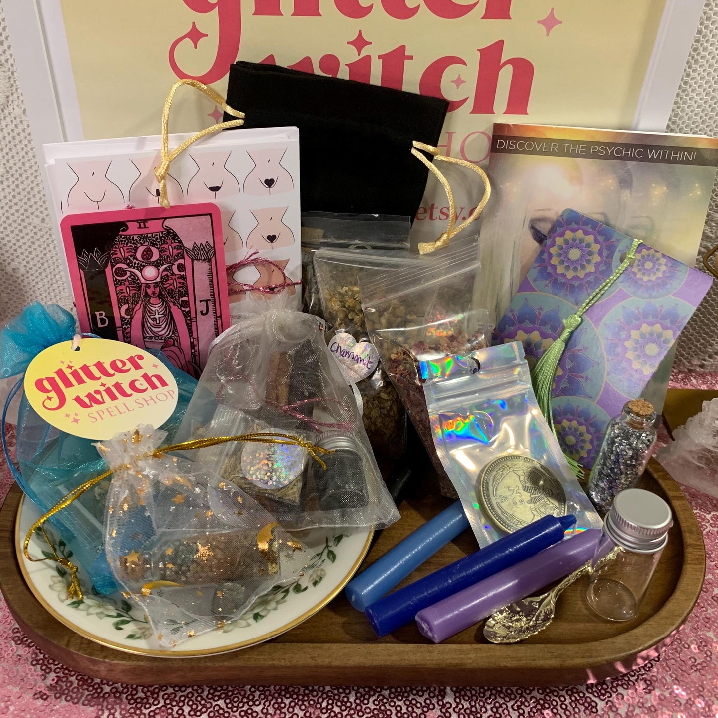 Glitter Witch Main Character Spell Scoop