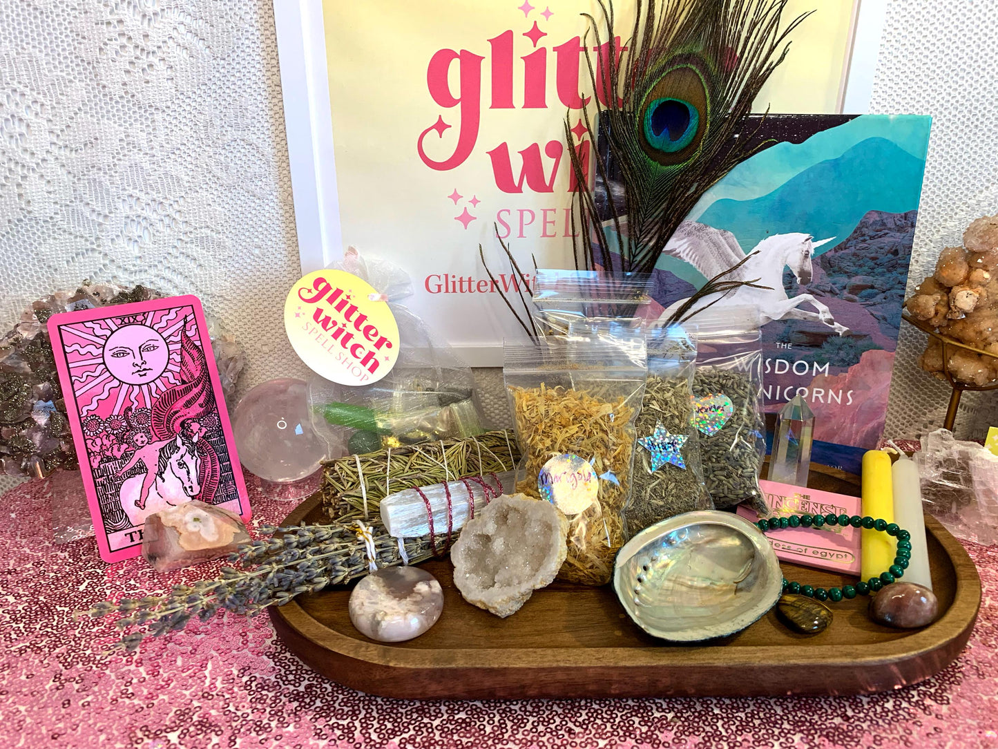 Glitter Witch Main Character Spell Scoop