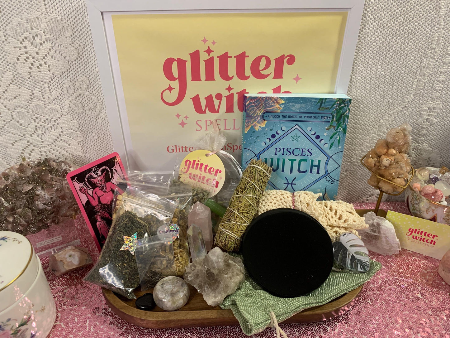 Glitter Witch Main Character Spell Scoop
